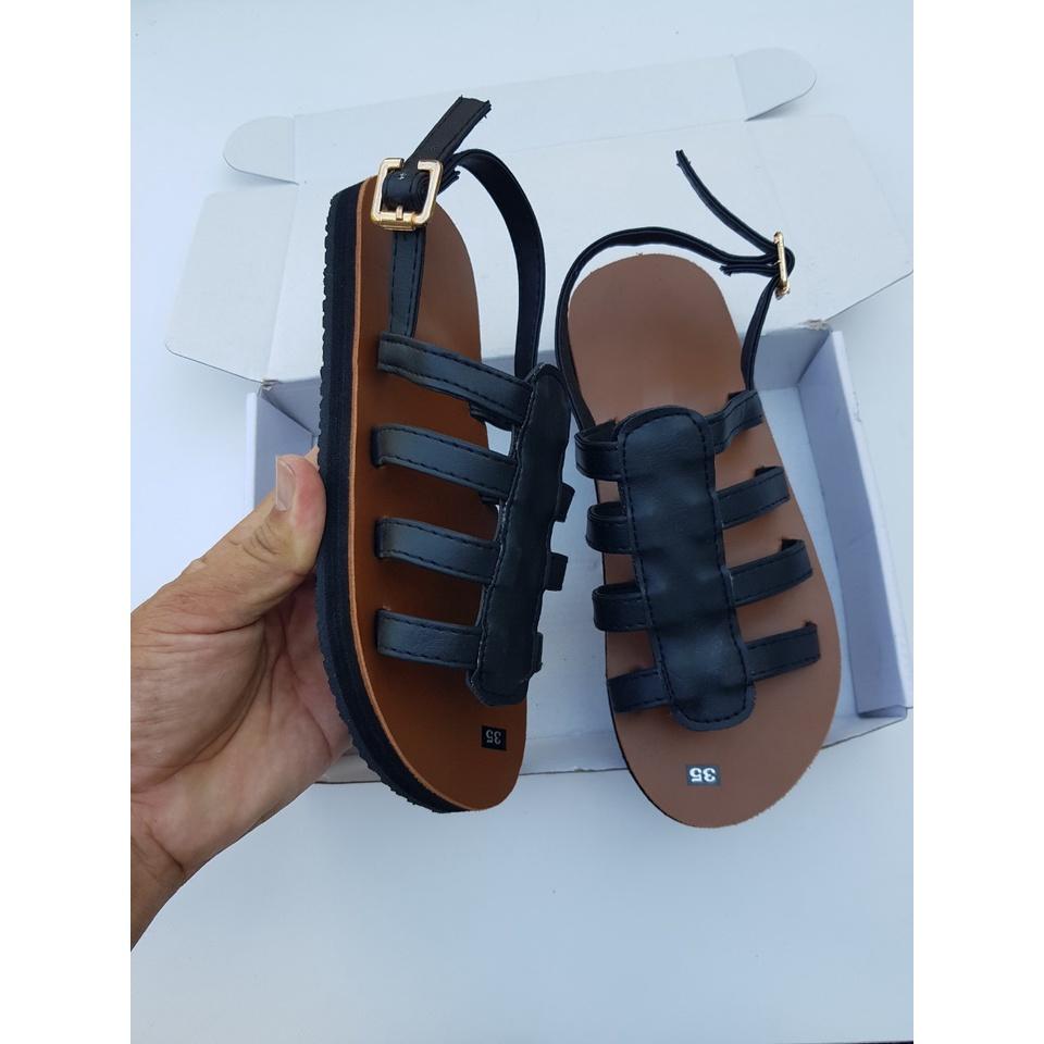 sandal đồng nai xăng đan nữ ( đế bò quai đen ) size từ 35 nữ đến 42 nữ