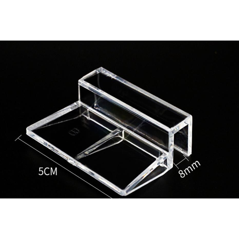 Giá đỡ nắp bể cá chất liệu Mica trong suốt