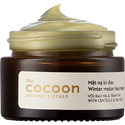 Mặt nạ bí đao Cocoon Winter Melon Face Mask hỗ trợ giảm dầu và mụn (30ml/100ml) - Hàng chính hãng