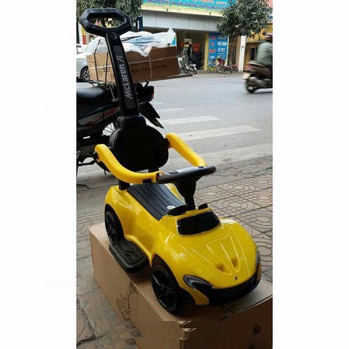 Xe Chòi Chân Ôtô Có Bảo Hiểm - Cần Đẩy - Thùng Đồ - xbcd01