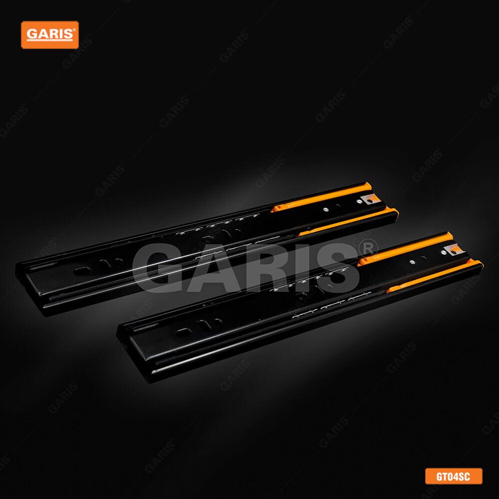 Ray bi Bremen 3 lớp, bằng thép sơn tĩnh điện, màu đen Garis GT04SC