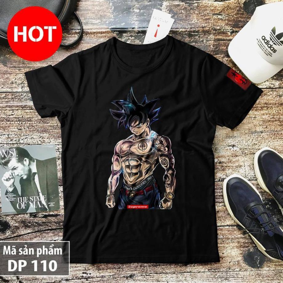 CHẤT- Áo thun Goku giá rẻ xả kho - mẫu áo Dragonball đep HOT nhất