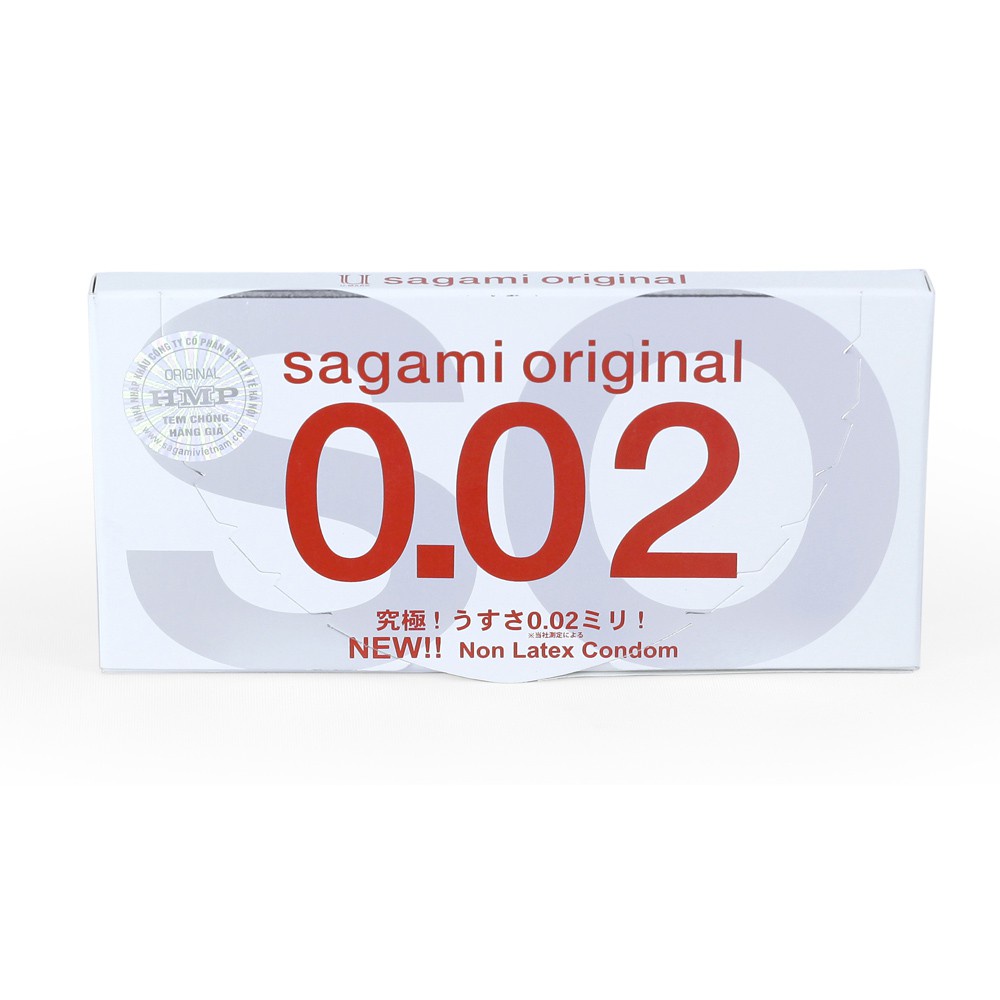 Bao Cao Su Sagami Original 0.02 - Hộp/2 chiếc