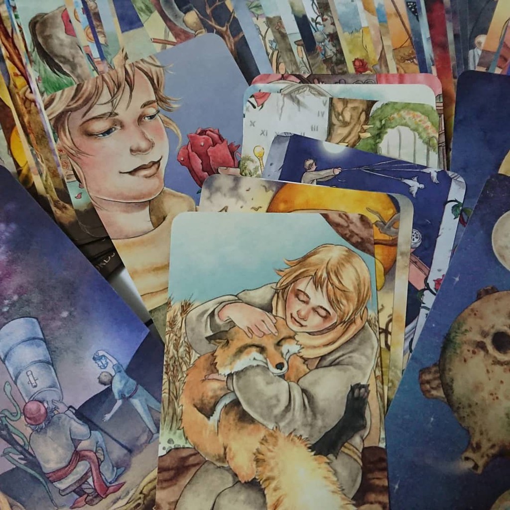 Bộ Bài Bói Tarot of the Little Prince Đẹp New