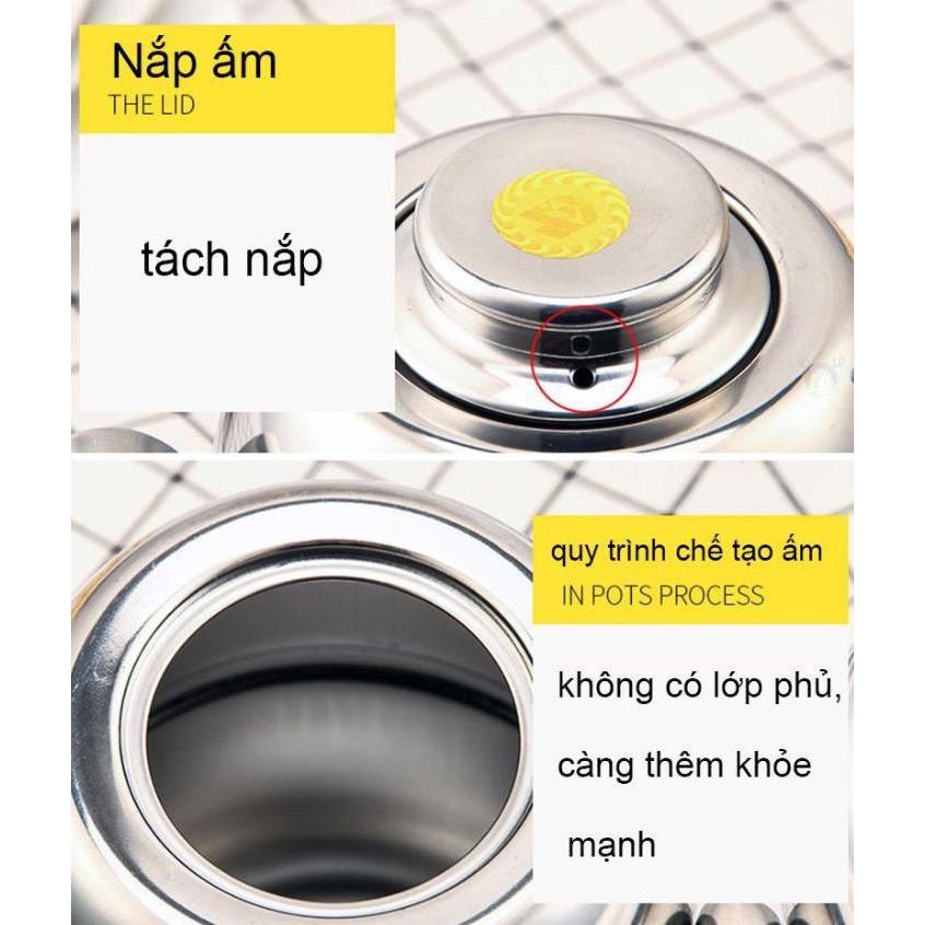 Bình đựng dầu nhà bếp thép không gỉ 660ml