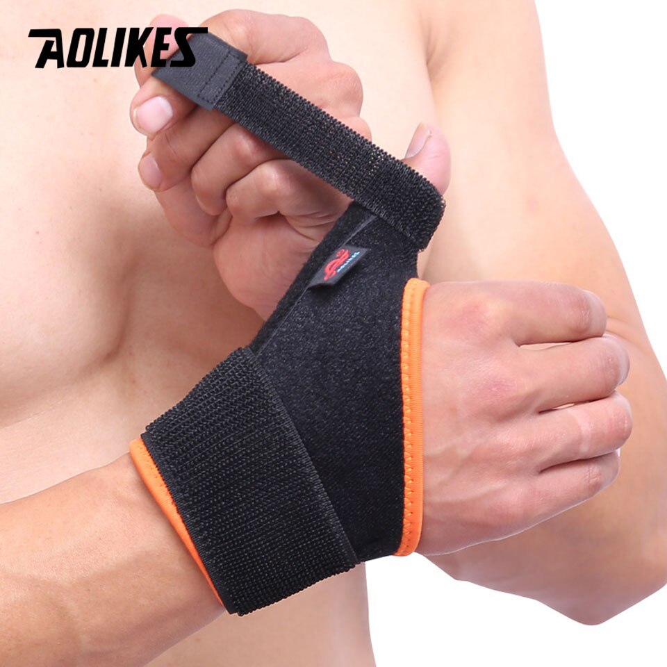 Nẹp cố định ngón tay cái AOLIKES YE-1670 thumb pressured wrist protector - Hàng Chính Hãng