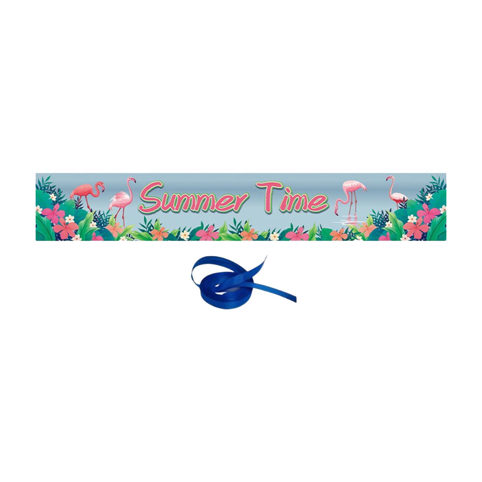 Yard Sign Background Banners Decoration Beach Pool Decoration Door Porch Sign Large Summer Pool Party Background Banners