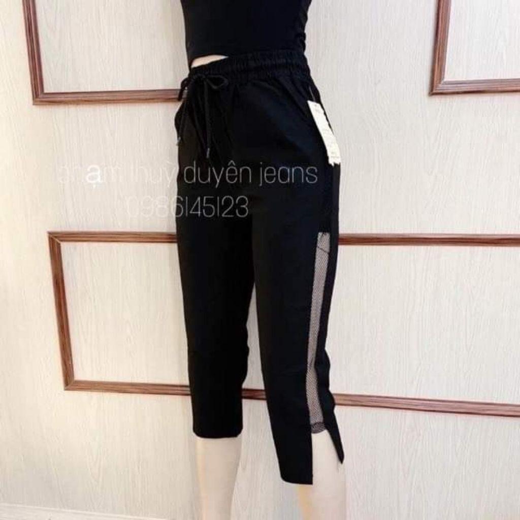 Quần Lửng 9 Tấc Cho Nữ Chất Đũi Fom Chuẩn Đẹp -Sang Chảnh -Hình Thật