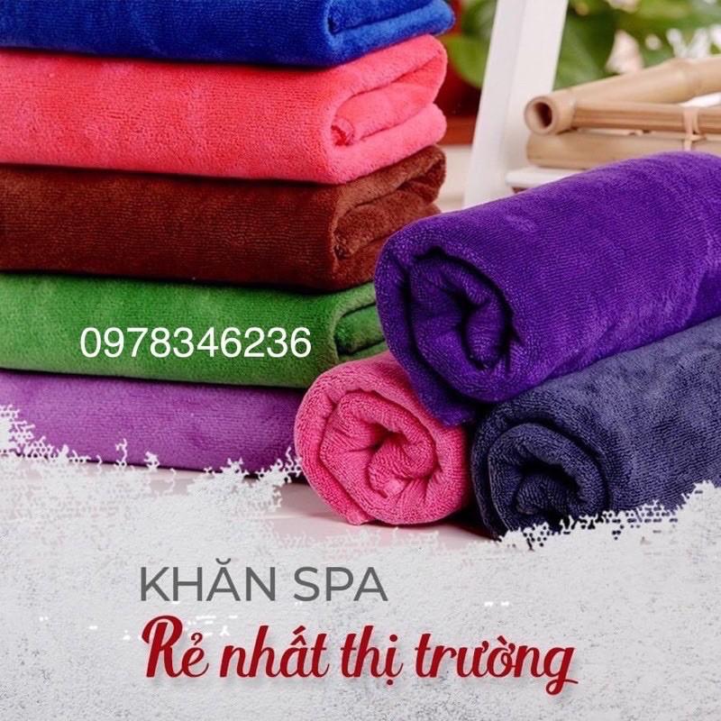 KHĂN GỘI ĐẦU, quấn đầu loại DÀY, siêu thấm nước cho spa và salon tóc, Kích thước 35*75cm