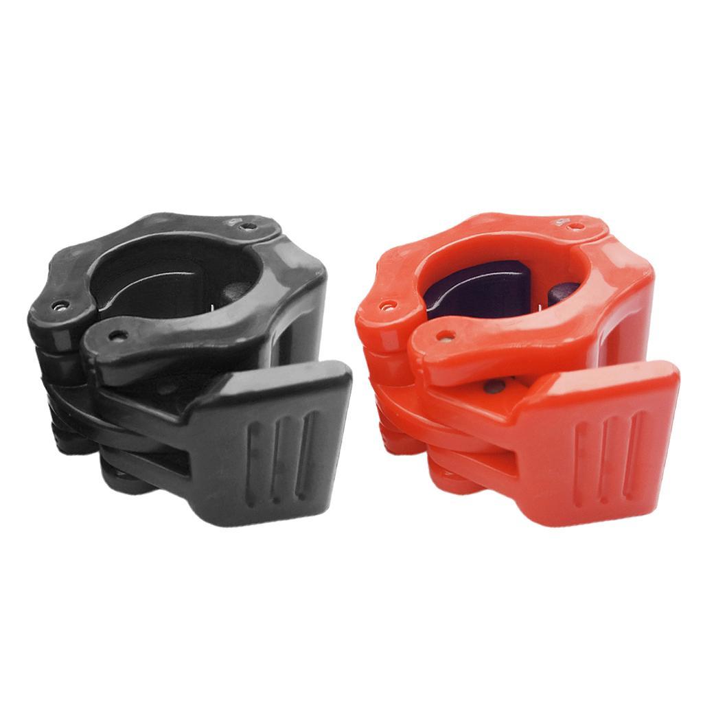3 Pcs Durable Dumbbell Clamp Collars Barbell Lock Gym Weightlifting Bar Clip