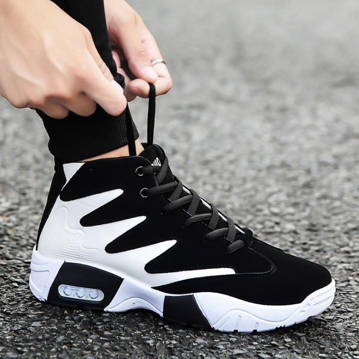 Giày sneaker thể thao nam tia chớp màu Trắng