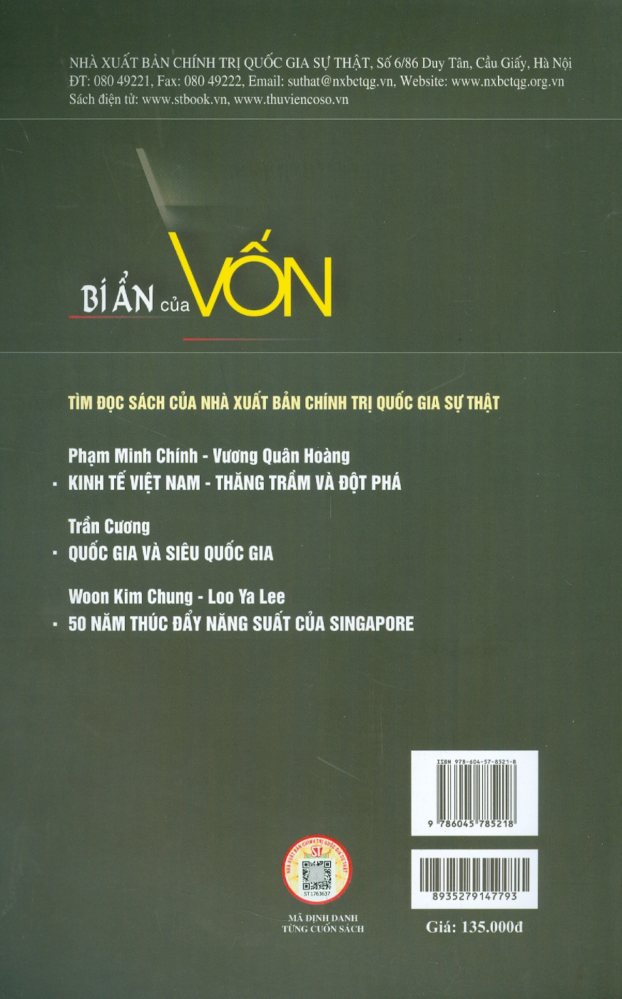 Bí Ẩn Của Vốn: Vì Sao Chủ Nghĩa Tư Bản Thành Công Ở Phương Tây Và Thất Bại Ở Mọi Nơi Khác (Xuất Bản Lần Thứ Năm)