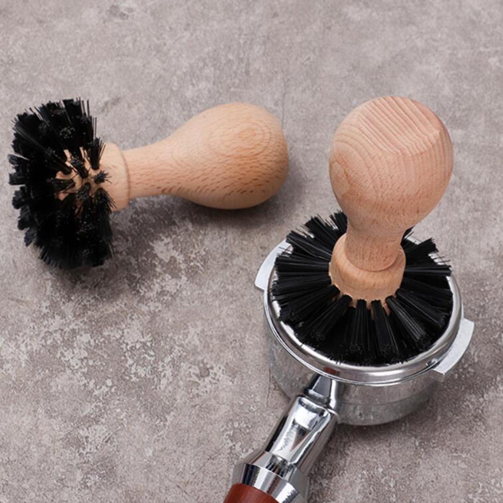 Coffee Tamper Cleaning Brush Coffee Grinder Cleaning for 51mm 53mm Basket