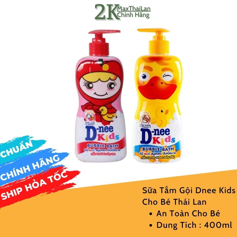 Sữa Tắm Gội Cho Bé Dnee Kids 400ml Thái Lan