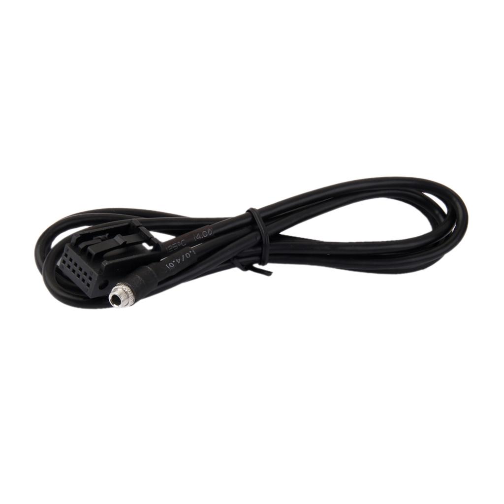 Music 3.5mm Female Jack Car USB Aux-in Adapter Cable FOR 2003-08 BMW E85/E86