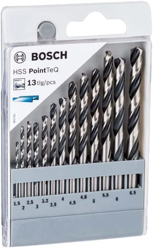 BỘ MŨI KHOAN HSS 13MŨI 1.5-6.5MM BOSCH 2608577349 - HÀNG CHÍNH HÃNG