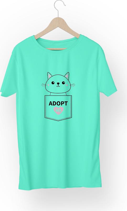 Áo Thun Couple Couple Unisex ATLAN Form Rộng Hàn Quốc Mã TK120 Màu Xanh Ngọc - XS - XS