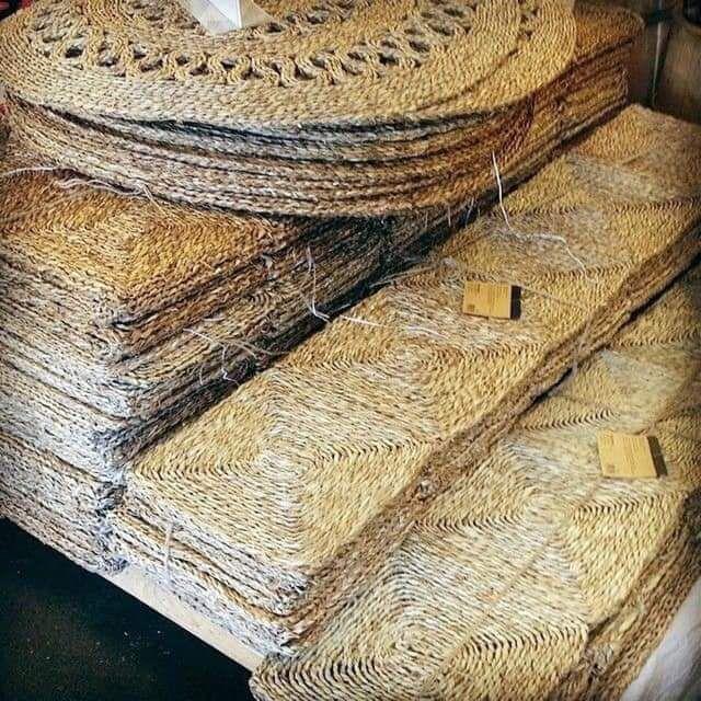 Thảm cói xuất khẩu size 1m5 x 60cm