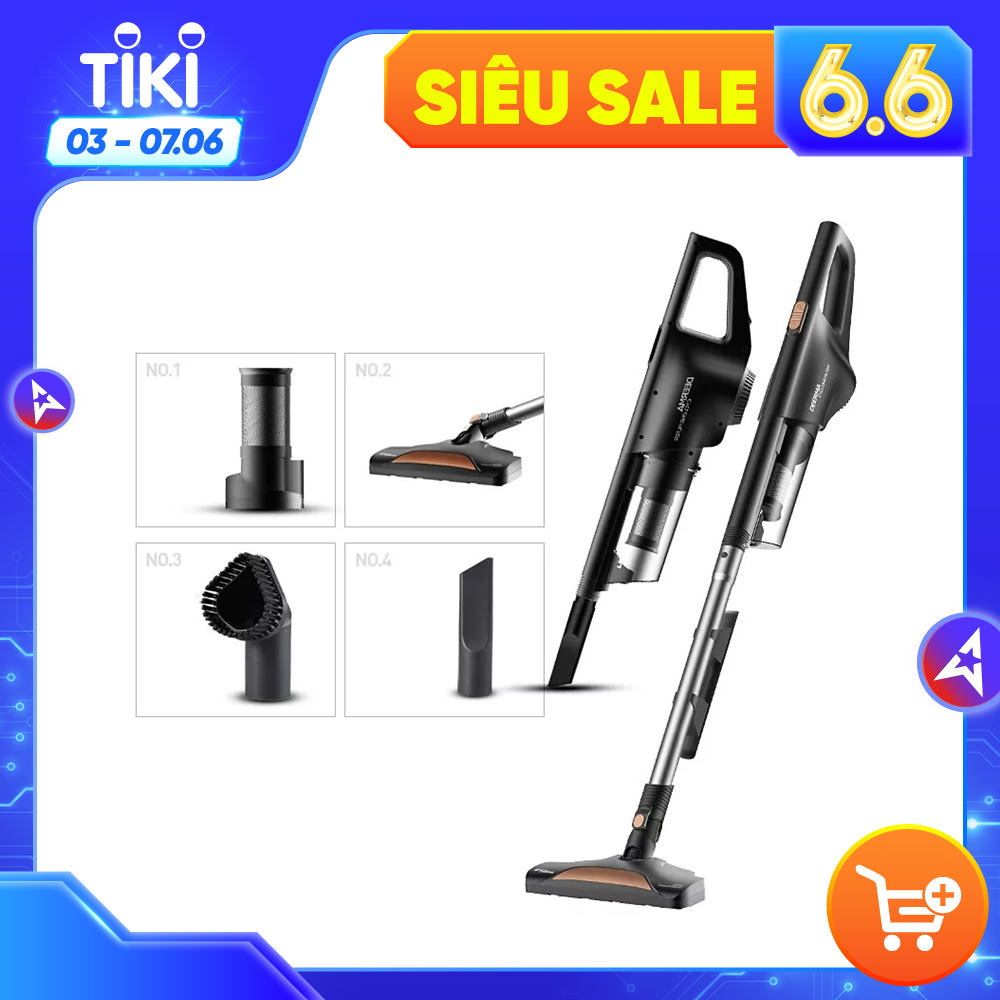 Máy Hút Bụi Cầm Tay Deerma-Deerma Vacuum Cleaner DX600 - Hàng Chính Hãng