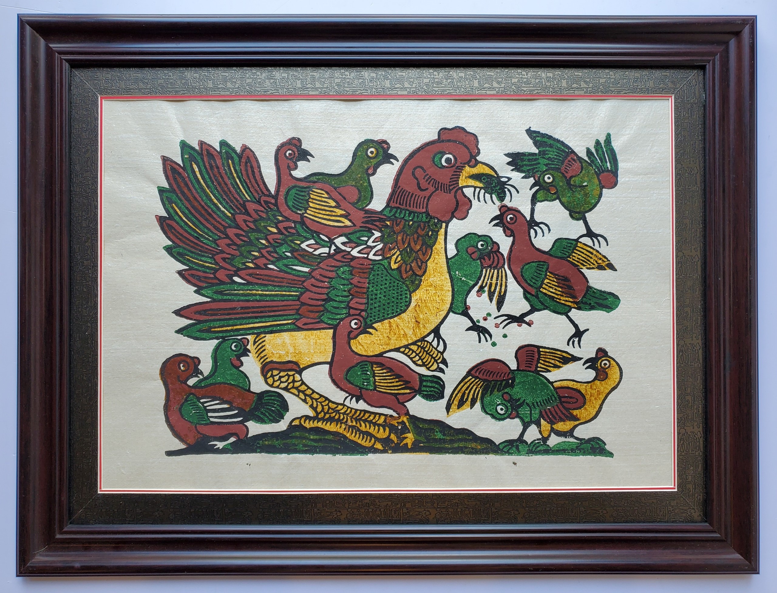 TRANH DÂN GIAN ĐÔNG HỒ -TÍCH CỔ ( Khổ 48*63cm)