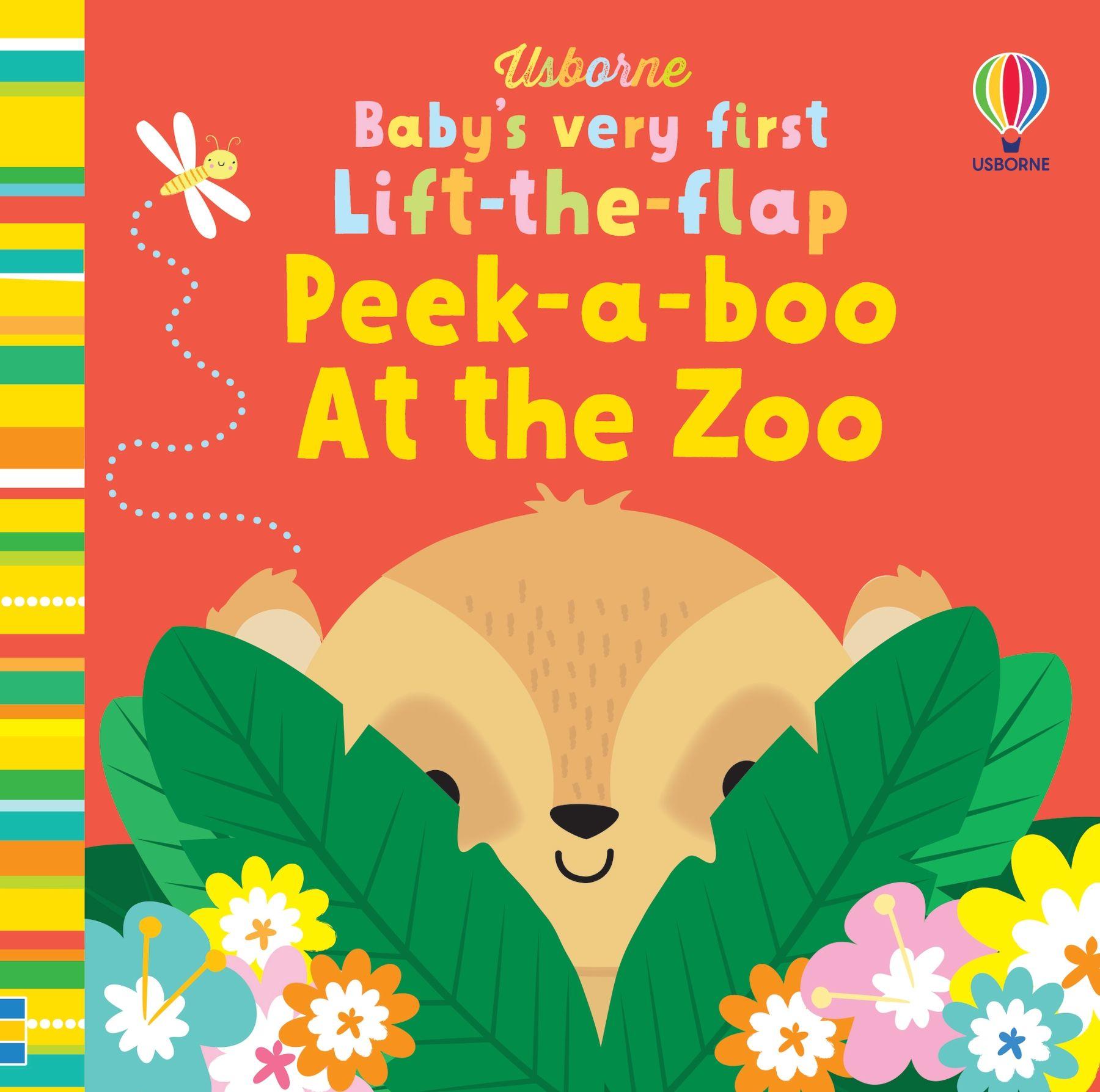 Sách tiếng anh tương tác cho bé 0-3 tuổi - Baby's very first Lift-the-flap Peek-a-Boo at the Zoo