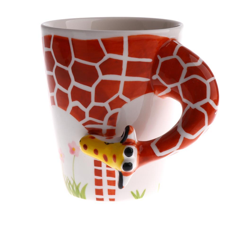 Creative 3D Hand-painted Ceramic Cup Coffee Milk Water Mug