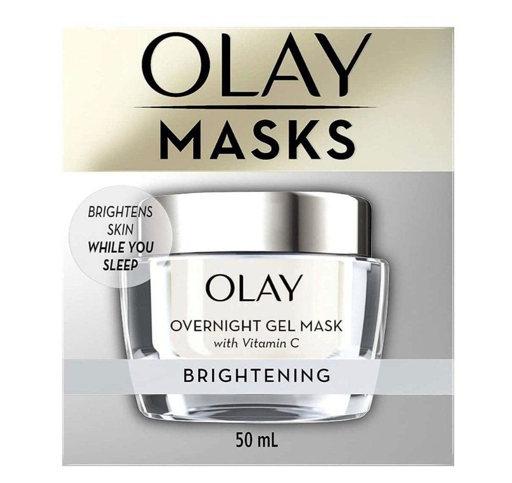 Mặt nạ ngủ Olay Mask dưỡng sáng da Olay Overnight Gel Mask Brightening 50ml