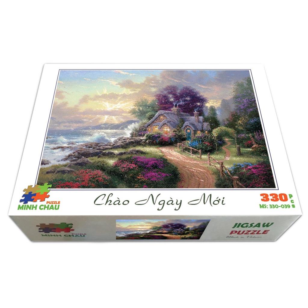 Bộ ghép hình hộp 330 mảnh-Chào Ngày Mới