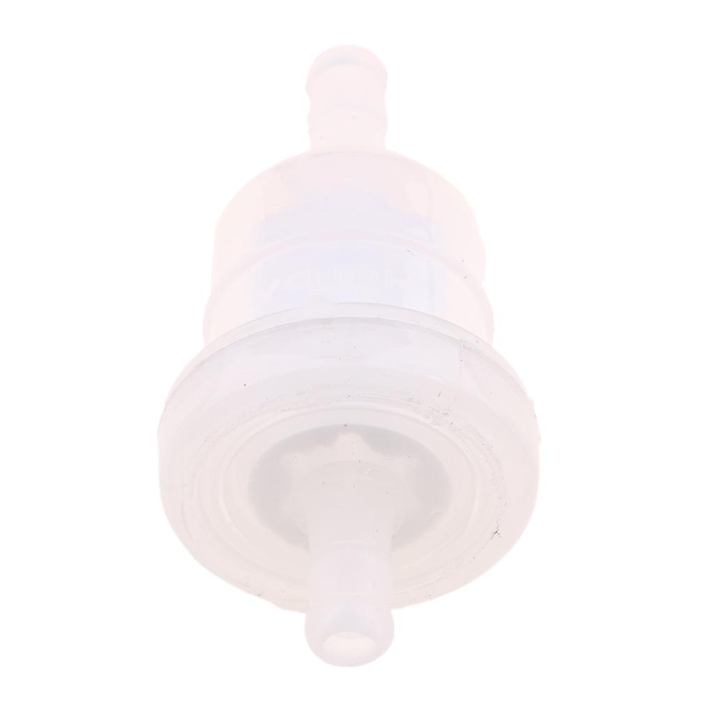 10 X Universal Xăng Xe Máy Bộ Lọc Nhiên Liệu Nội Tuyến Phù Hợp Với ống 6 Mm