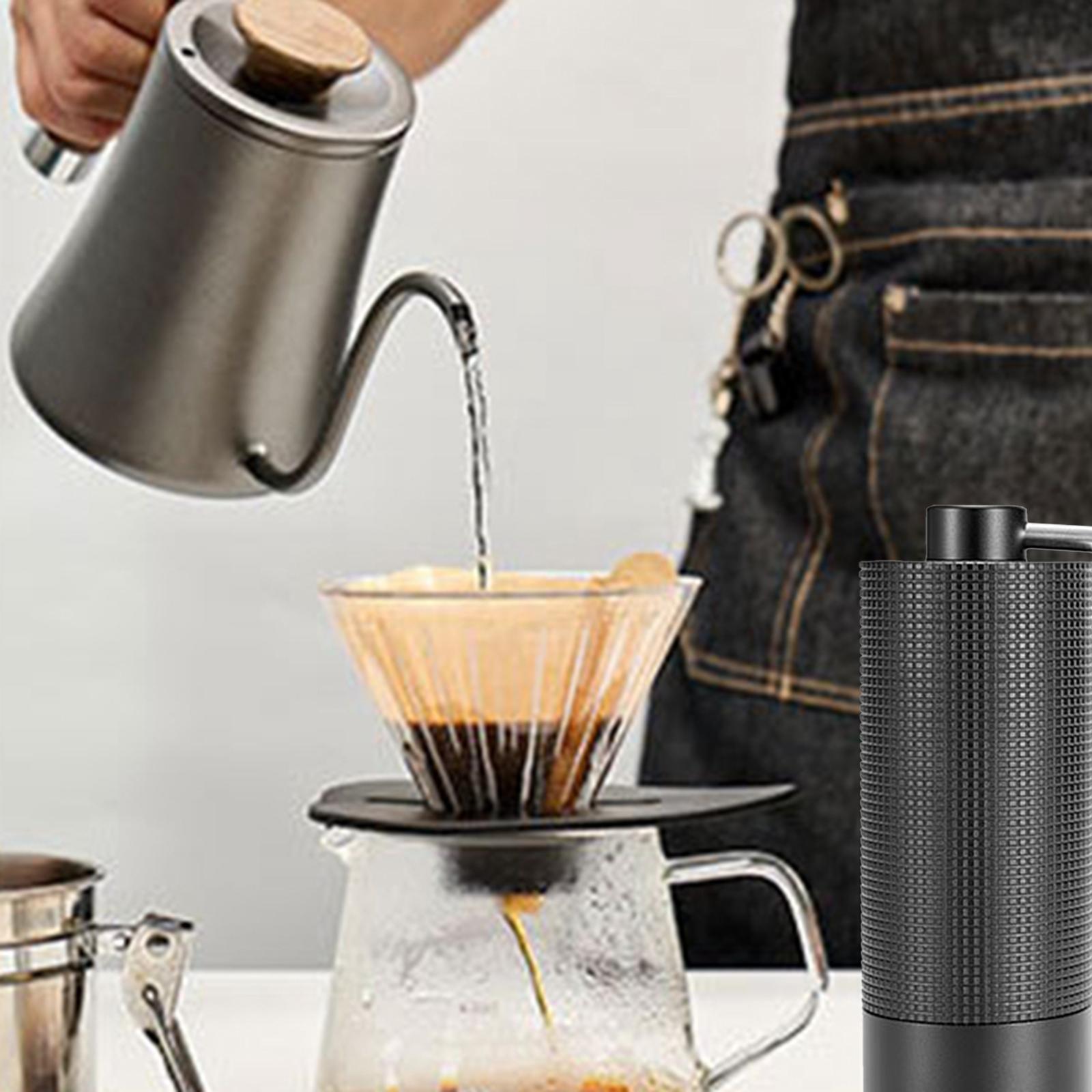 Handmade Manual Coffee Grinder Grain Mill Aluminum Alloy for Travel Outdoor