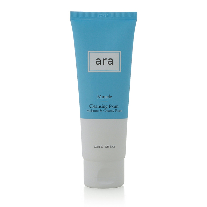 Sữa rửa mặt ARA Miracle Moisture &amp; Creamy Cleansing Foam (100g)