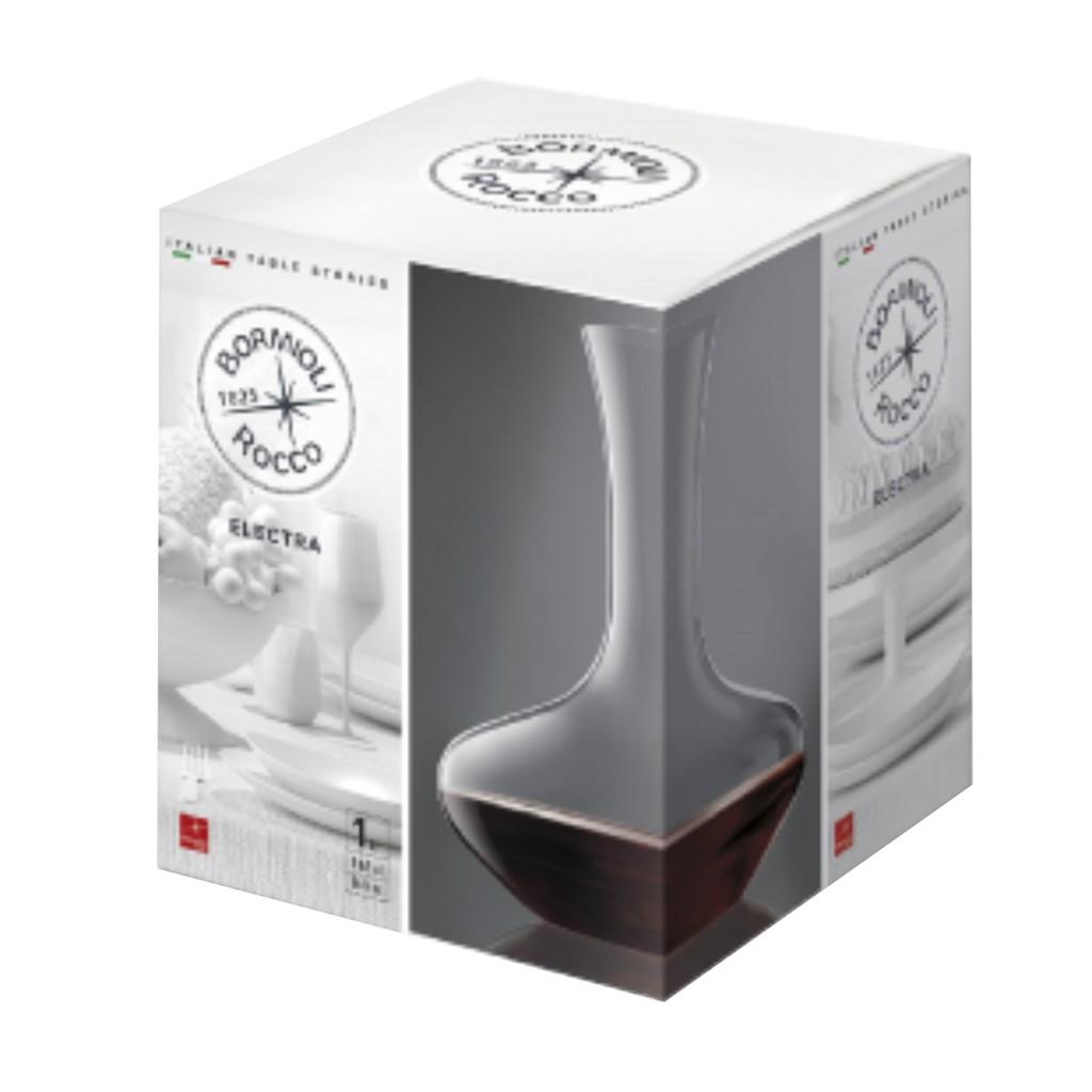 Bình rót rượu thủy tinh ELECTRA - 1600ml Bormioli Rocco - HÀNG CHÍNH HÃNG