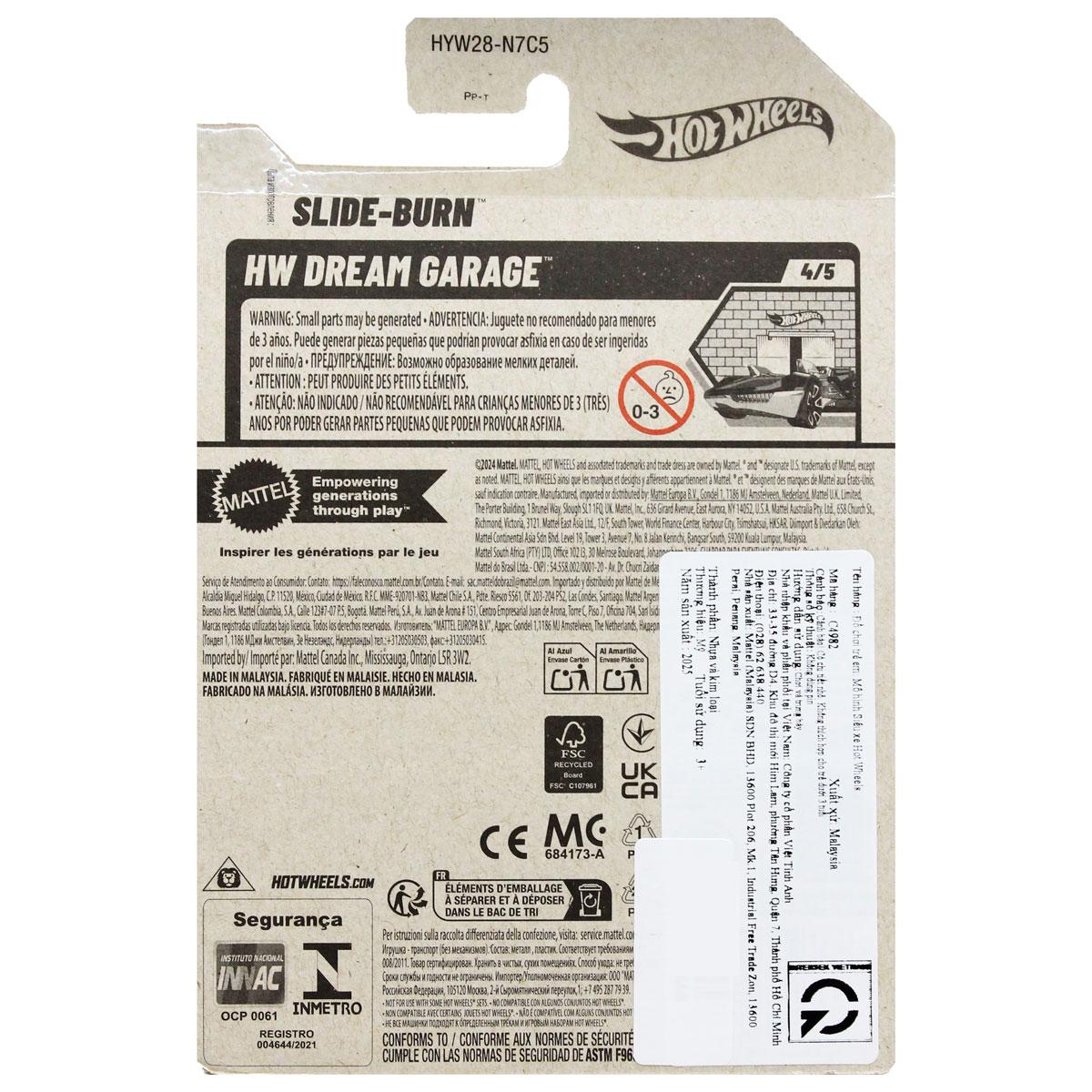 Siêu Xe Hot Wheels C4982 - 108/250 - Slide-burn