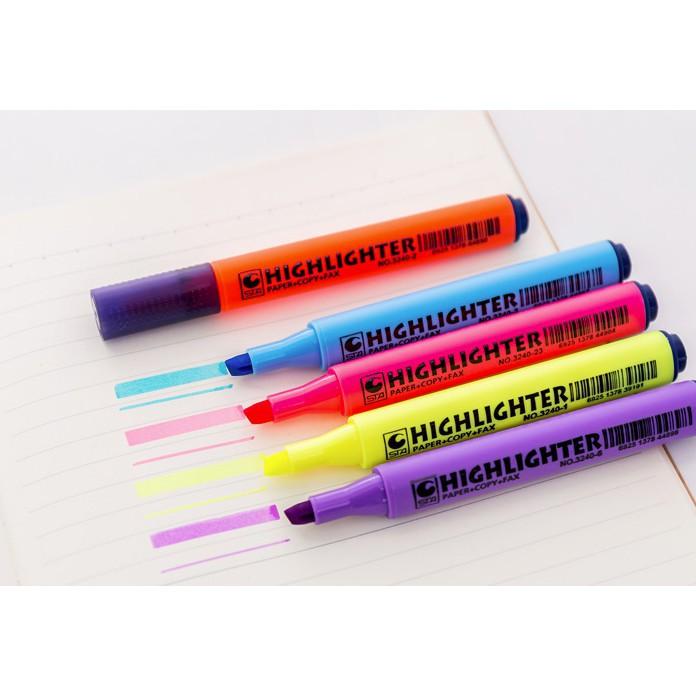 Bút Dạ Quang Highlighter Solid Highlighter Color Mark Mark