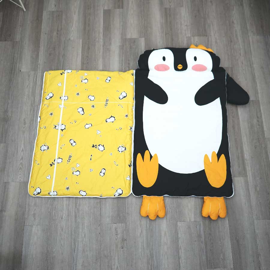 Bộ Túi Ngủ Em Bé Penguin K-Bedding