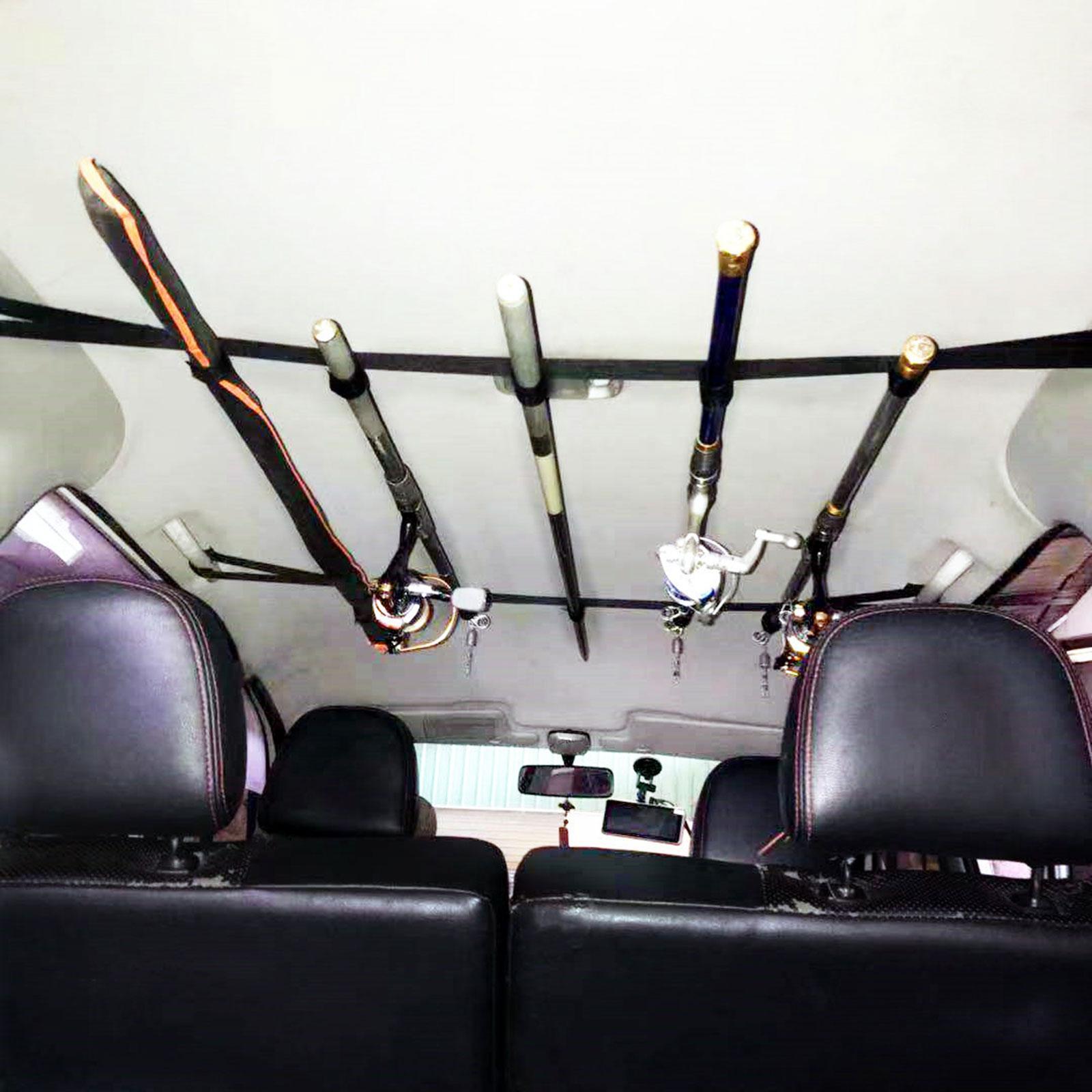 Fishing Pole Rack Belt Storage Fishing Rod Holder for Truck Outdoor