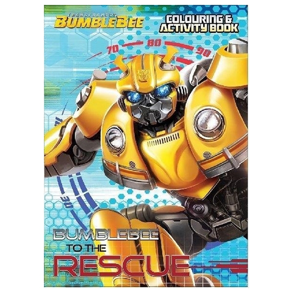 Transformers Bumblebee to the Rescue Colouring and Activity Book