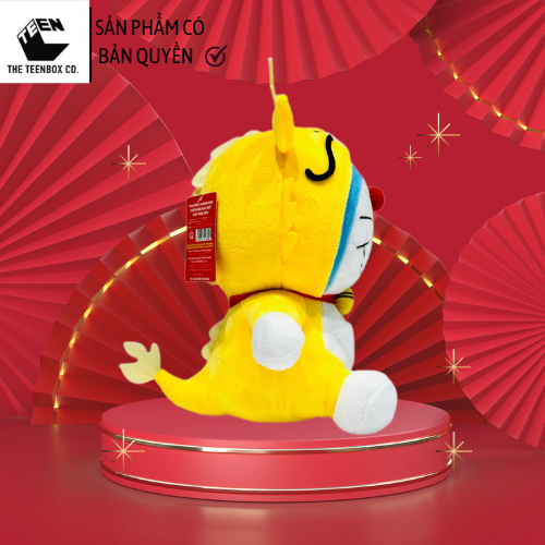Gấu Bông Doraemon Giáp Thìn 2024, Gấu Bông Chính Hãng, Gấu bông Cao Cấp, Quà Tặng cho người thân, Quà Tặng Tết cao cấp cho bé - Sản phẩm chính hãng, Phân phối bởi Teenbox