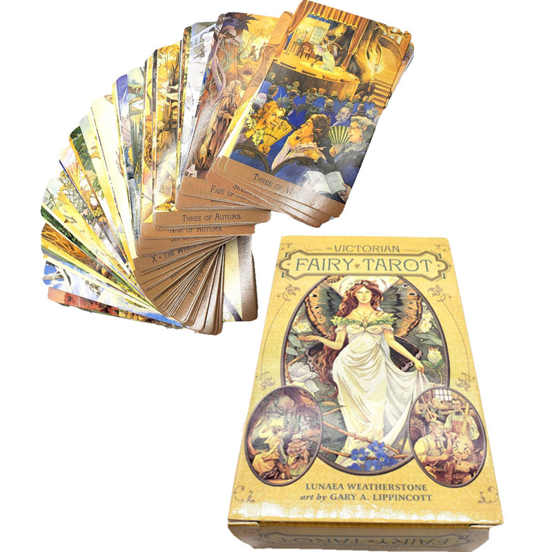 Bộ Bài Bói Victorian Fairy Tarot New Đẹp