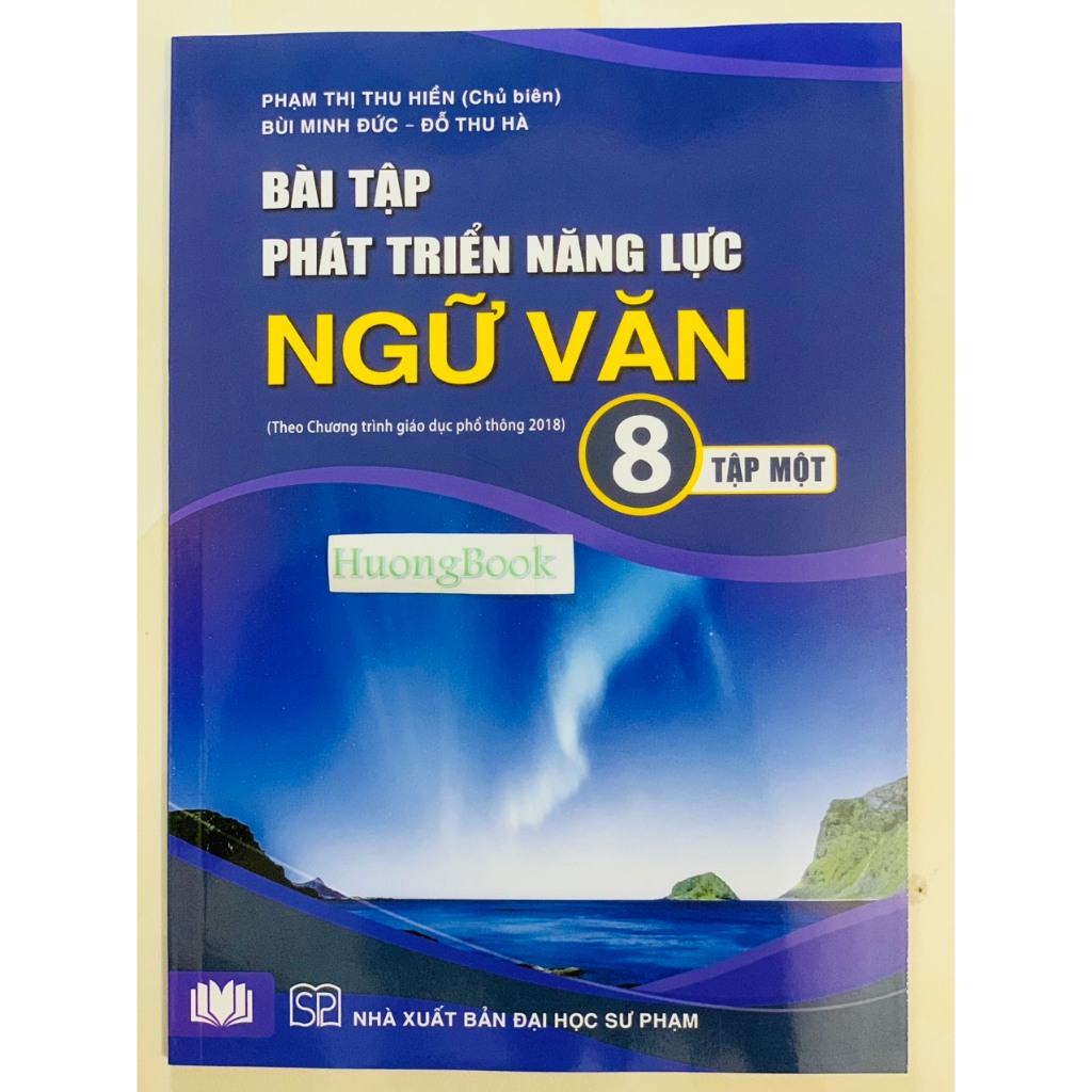 Sách - Bài tập phát triển năng lực môn Ngữ văn lớp 8 Tập 2 - PB1 (SP)