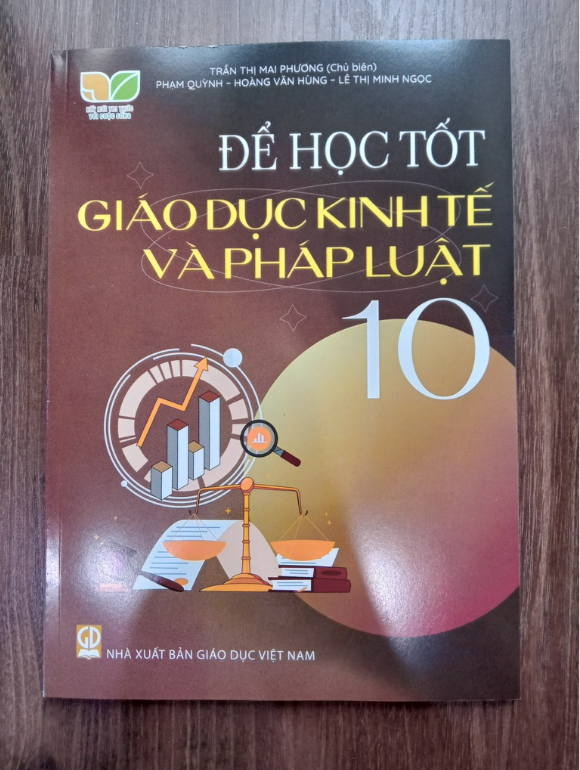 Sách - Để học tốt giáo dục kinh tế và pháp luật 10 (Kết nối tri thức với cuộc sống)