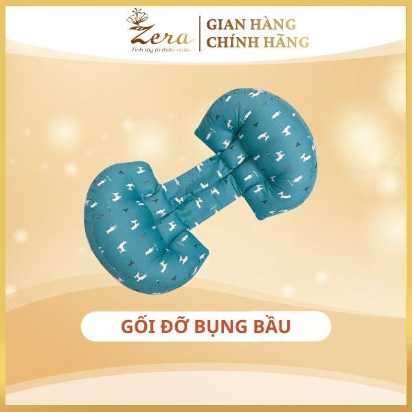 Gối bầu cánh tiên ,gối đa năng cho bà bầu giúp nâng đỡ bụng khi nằm, đỡ lưng khi ngồi giảm đau nhức lưng