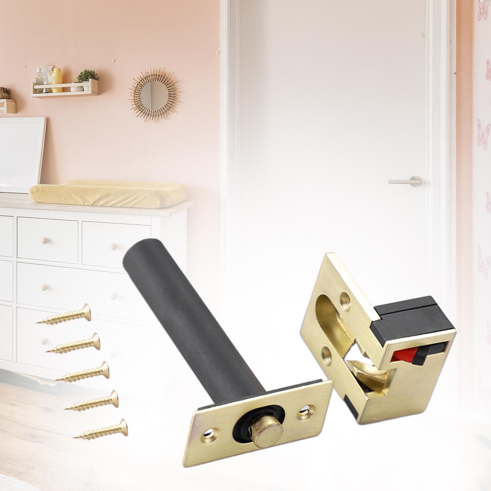 Door Chain Lock with Screws Thicken Security Chain Door Bolt Easy to Install