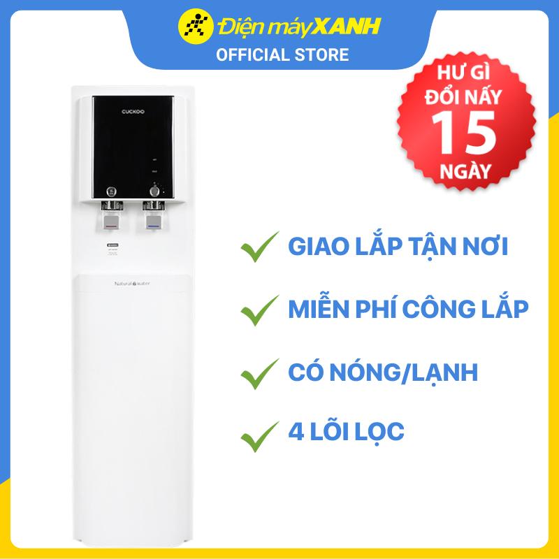 Máy lọc nước RO nóng nguội lạnh Cuckoo CP-QRP2001SW 4 lõi - Hàng chính hãng