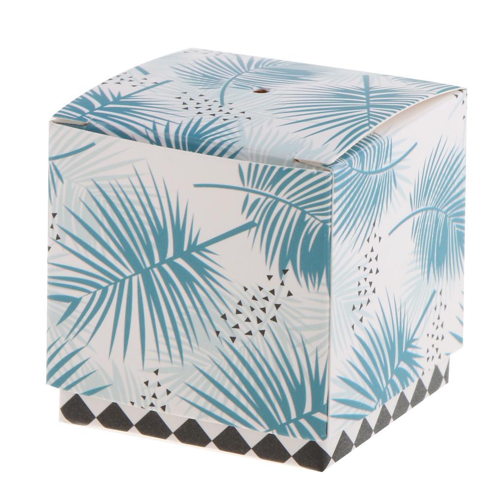 12x Hawaiian Palm Leaves Boxes Candy Chocolate Box Wedding Gifts Favors