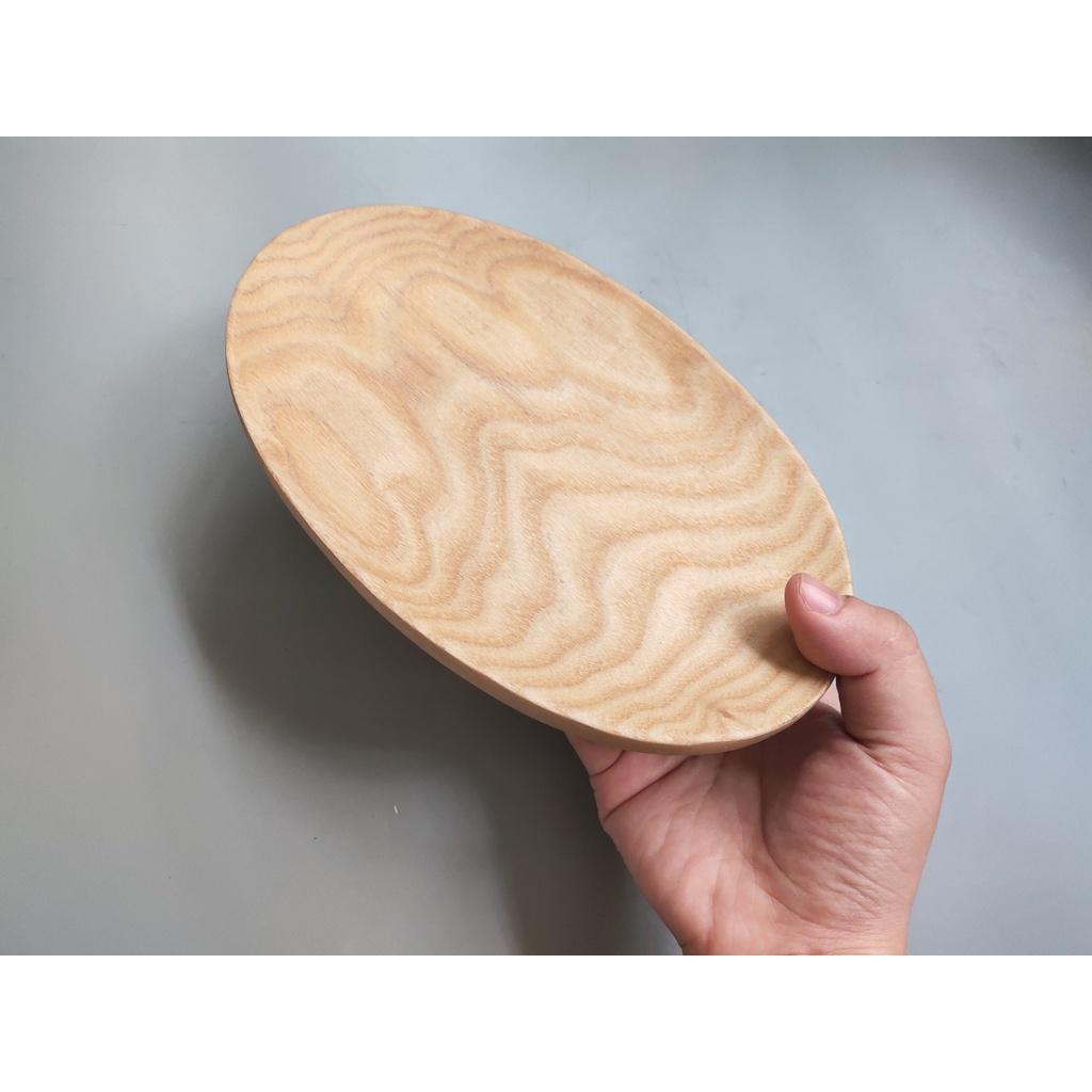 Đĩa Gỗ Tần Bì Cỡ Chiều Dài Hơn 21cm Đa Dụng Cho Gia Đình