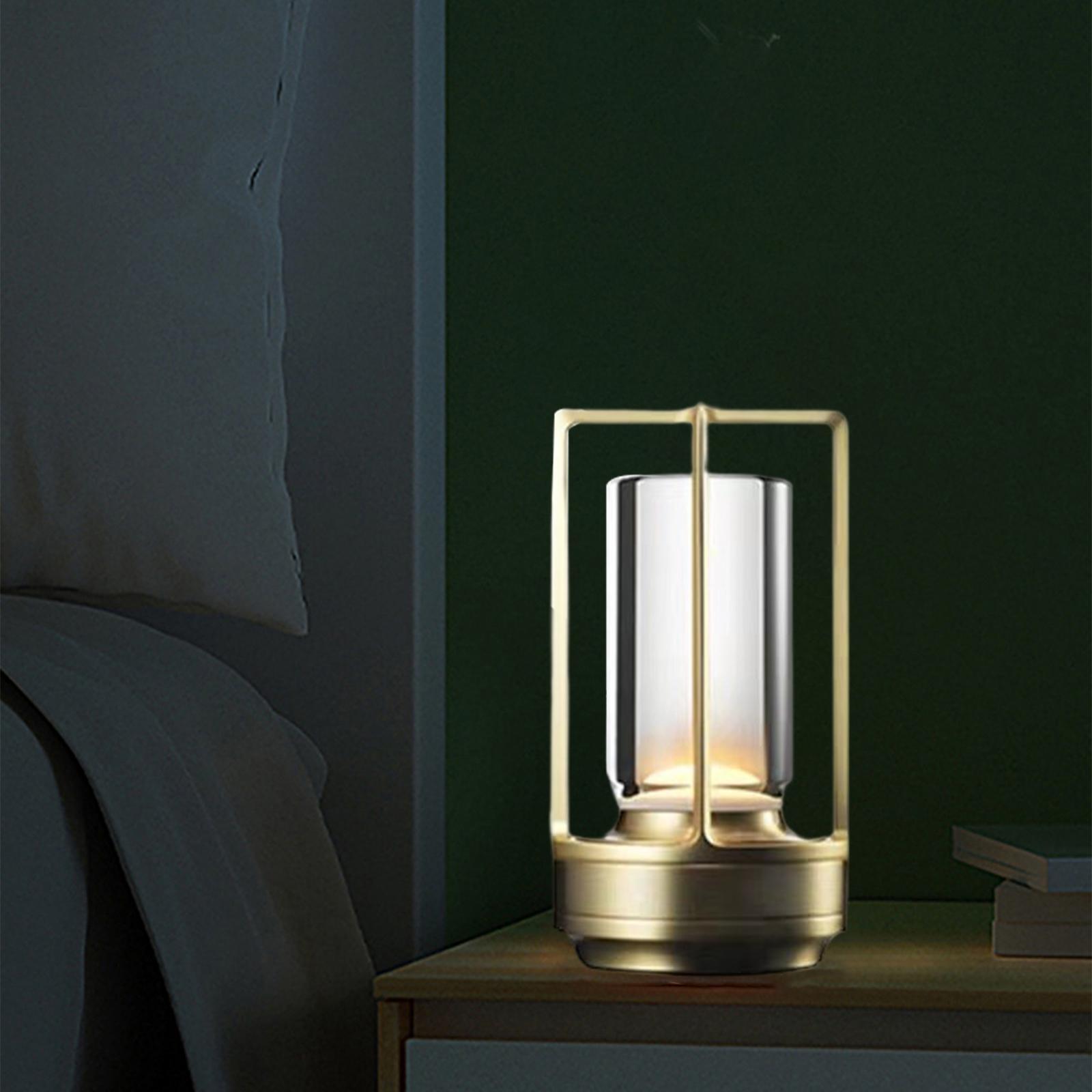 Night Light Rechargeable Dimmable LED Lights Decorative Table Lamp for Party