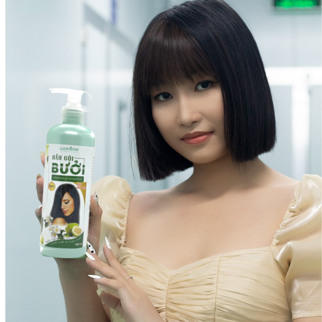 Dầu Gội Tinh Chất Bưởi Lucky Star - 500ml