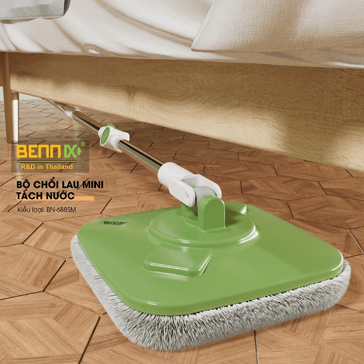 Bộ chổi lau nhà tách nước bẩn mini thông minh Bennix BN-688SM