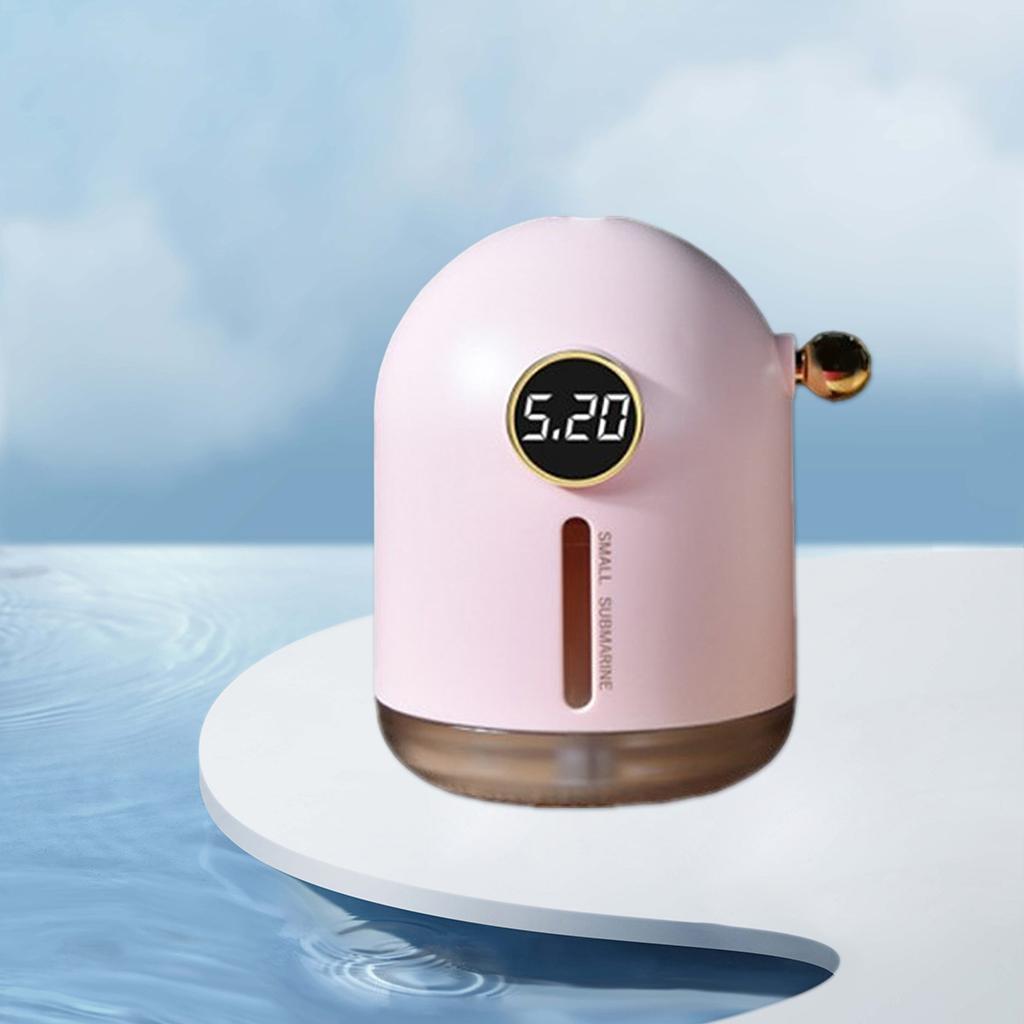 USB LED Light Air Humidifier Diffuser Aroma Cool Mist Purifier Pink